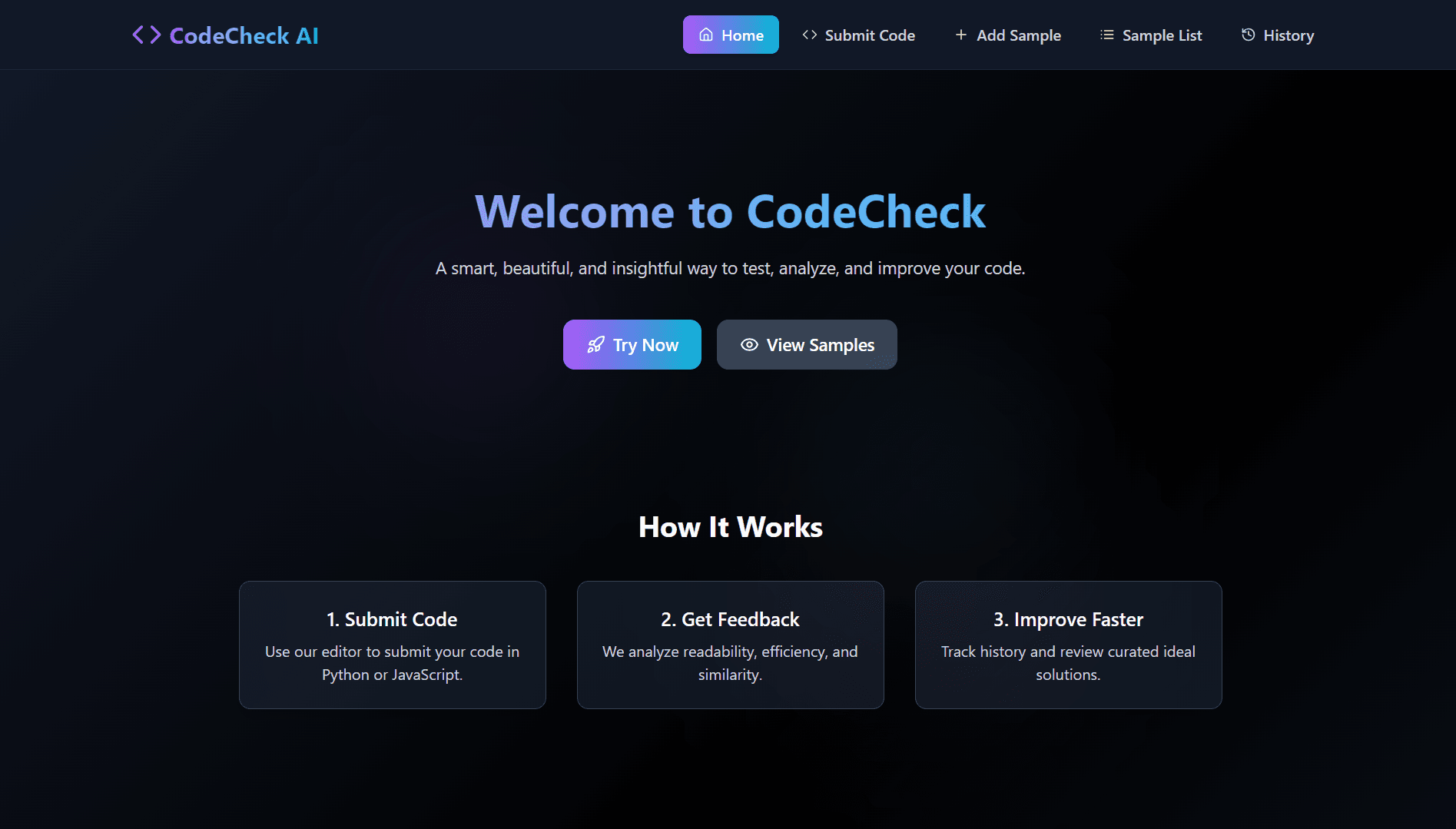 CodeCheck AI screenshot