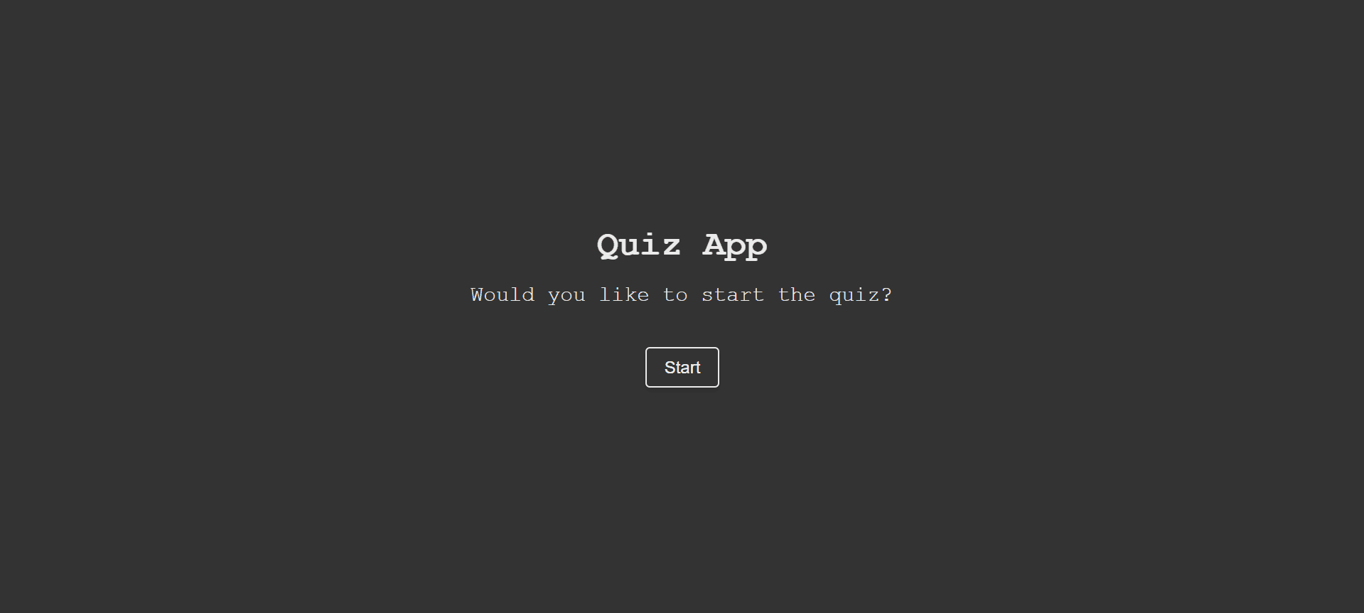 Interactive Quiz App screenshot